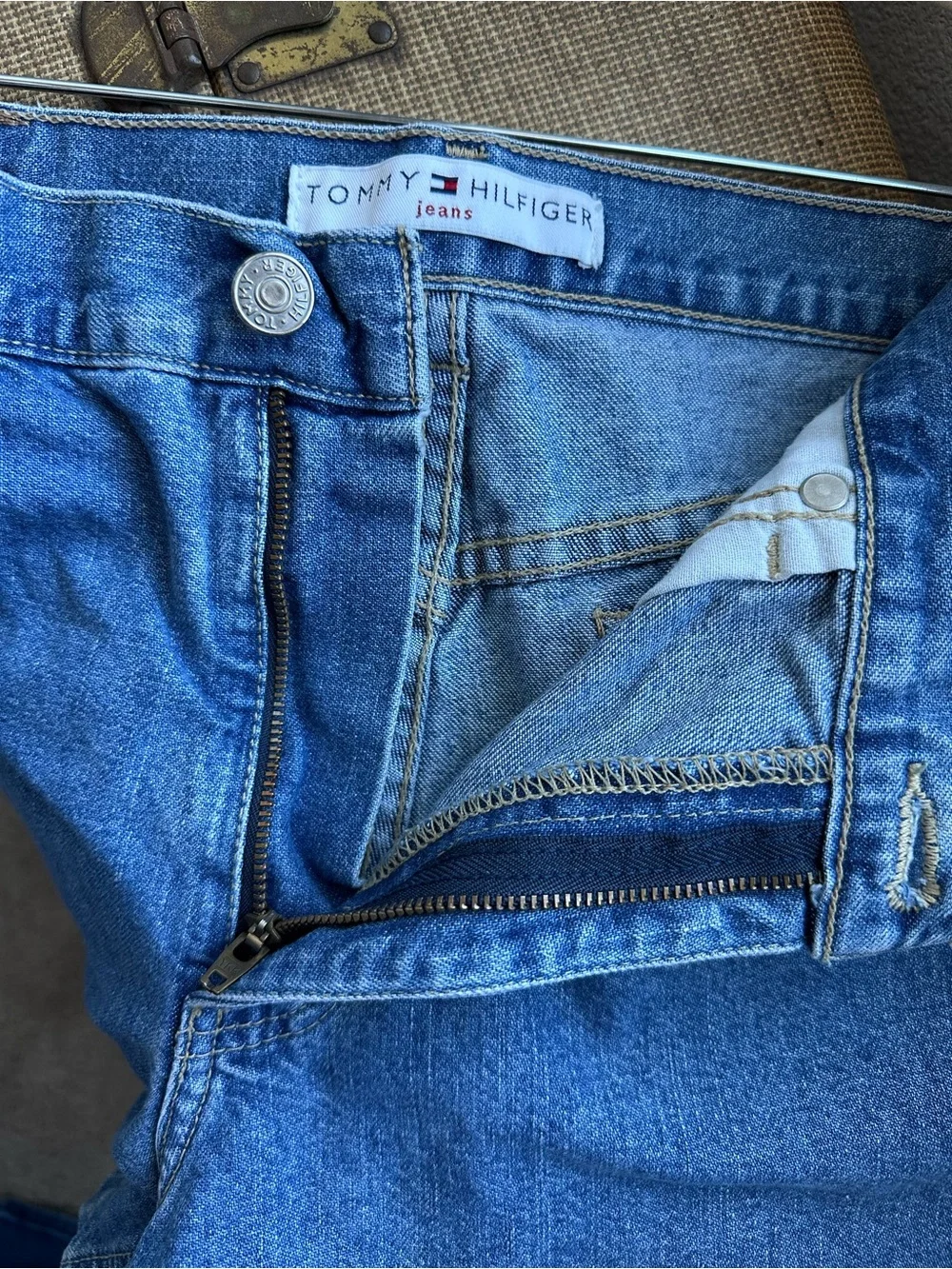 Vintage Y2K Tommy Hilfiger Denim Shorts